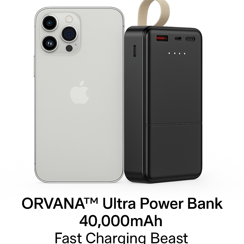 بنك طاقة محمول بسعة 40000 مللي أمبير/ساعة - شحن فائق السرعة PD20W، مدخل/مخرج USB-C وMicro USB بقدرة 22.5 واط بنك طاقة محمول بسعة 40000 مللي أمبير/ساعة - شحن فائق السرعة PD20W، مدخل/مخرج USB-C وMicro USB بقدرة 22.5 واط